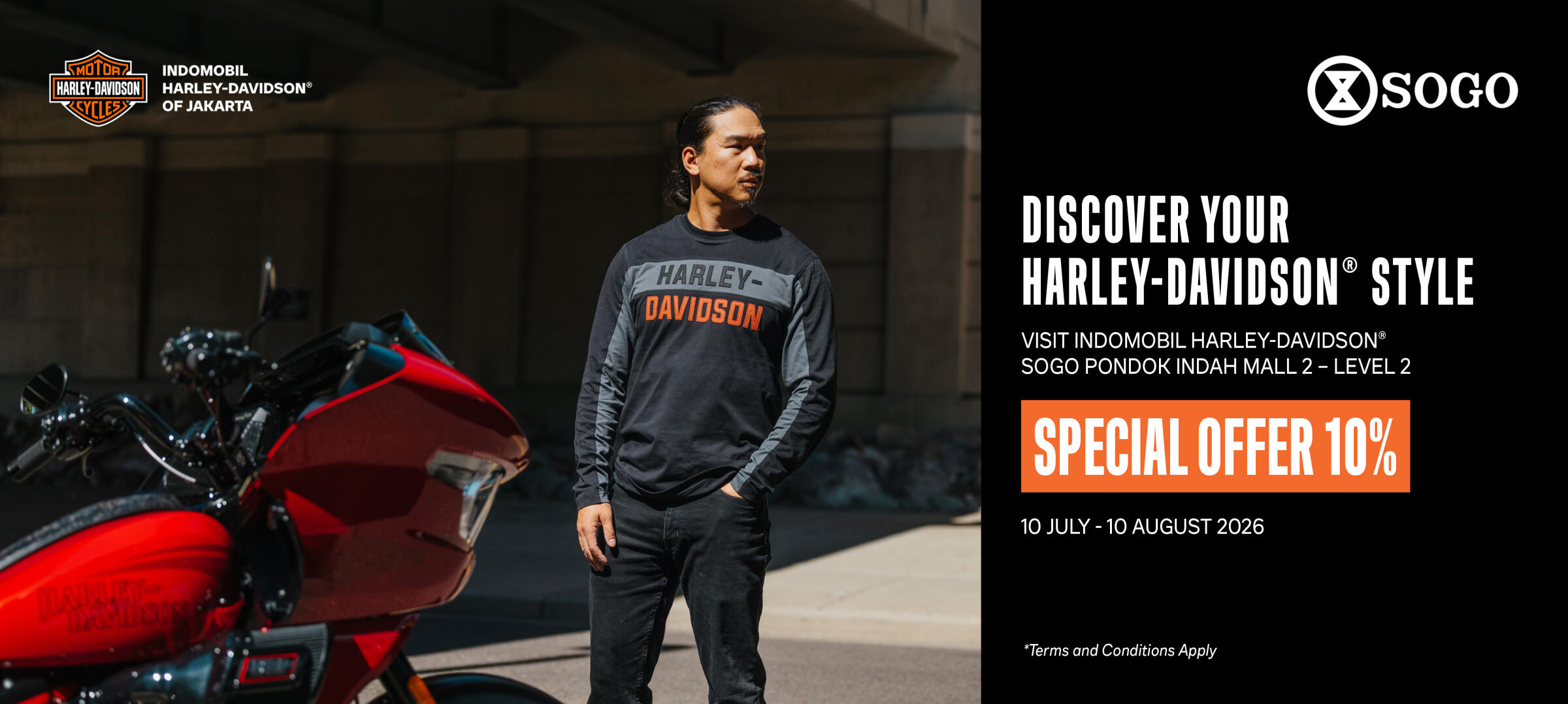 SOGO X HARLEY-DAVIDSON at PIM 2 - LEVEL 2