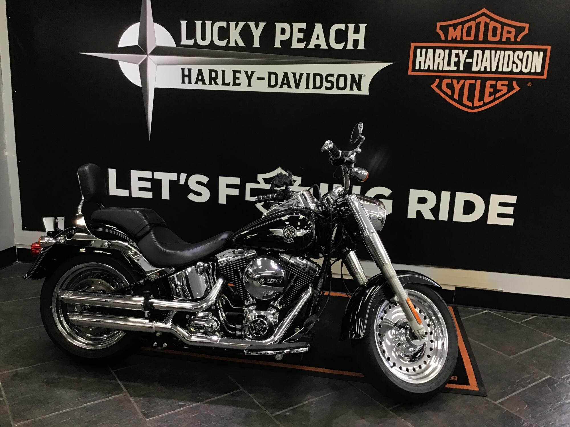 2016 Harley-Davidson® Fat Boy® Vivid Black