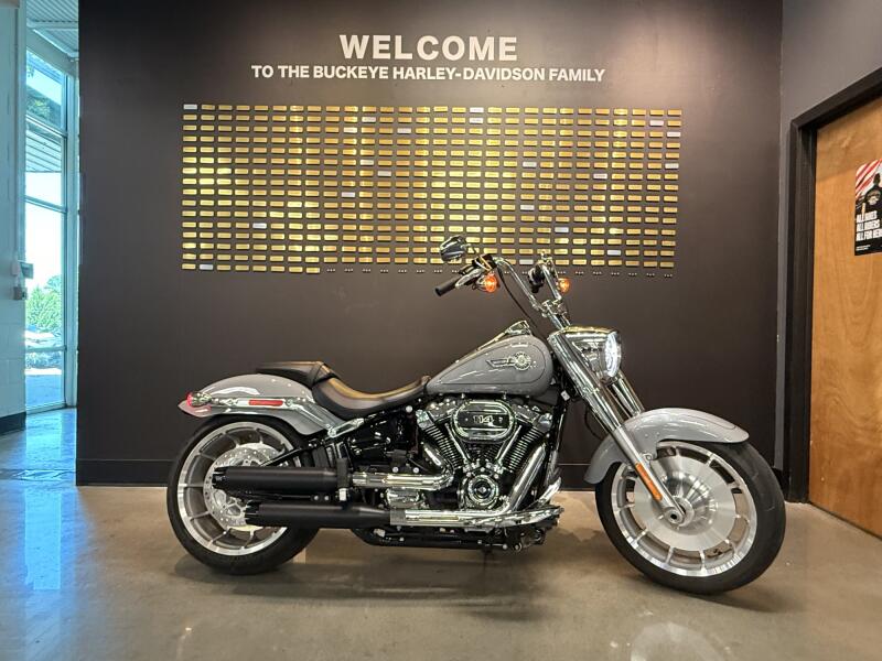 2024 Harley-Davidson® Fat Bob® 114 Billiard Gray