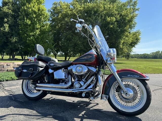 2007 Harley-Davidson® Heritage Softail® Classic RED/ BLACK PEARL