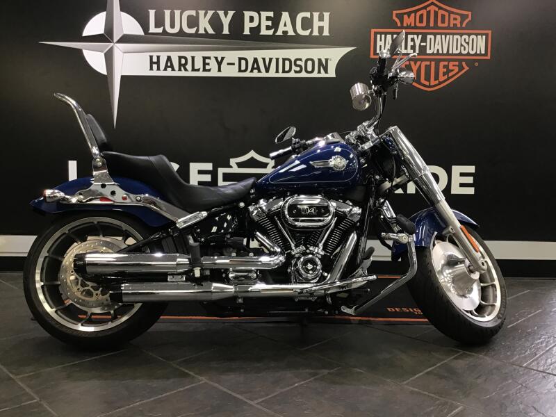 2023 Harley-Davidson® Fat Boy® 114 Bright Billiard Blue