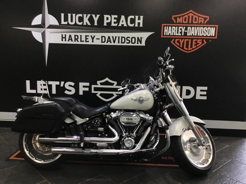 2018 Harley-Davidson® Fat Boy® 114 Bonneville Salt Pearl