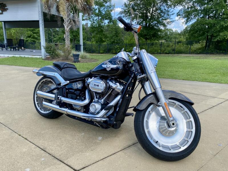 2020 Harley-Davidson Fat Boy® 114 River Rock Gray/Vivid Black