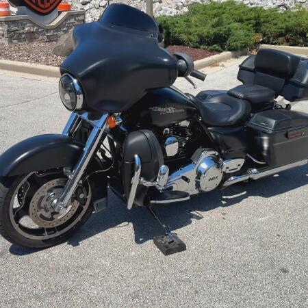 2012 Harley-Davidson® Street Glide® Black Denim thumb 1