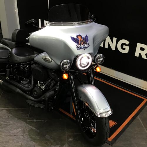 2024 Harley-Davidson® Heritage Classic Atlas Silver Metallic - Black Finish thumb 0