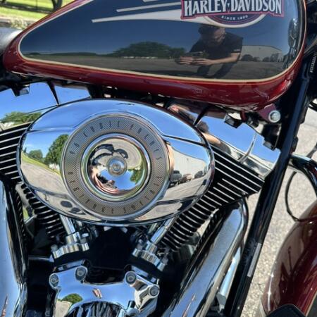 2007 Harley-Davidson® Heritage Softail® Classic RED/ BLACK PEARL thumb 3