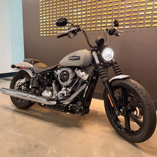 2025 Harley-Davidson® Street Bob® Billiard Gray w/Cast Wheels thumb 1