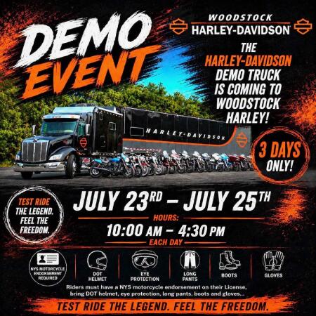 Harley-Davidson 18 Wheeler Demo Truck