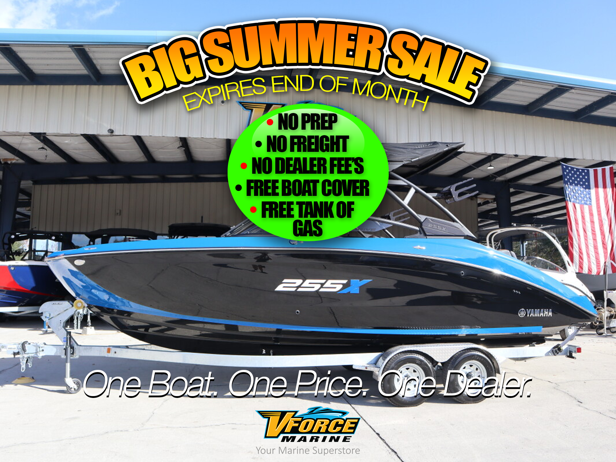 NEW 2026 YAMAHA BOATS 255XD | BLACK | FOR SALE | VForce Marine Orlando
