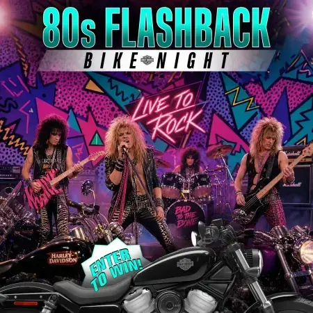 80s Flashback Bike Night