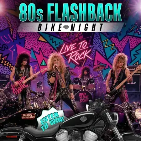 80s Flashback Bike Night