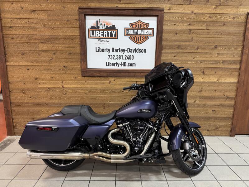 2025 Harley-Davidson® Street Glide® Purple Abyss Denim - Black Finish FLHX