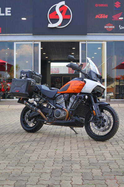 2021 Harley-Davidson® Pan America™ Special Baja Orange/Stonewashed White Pearl