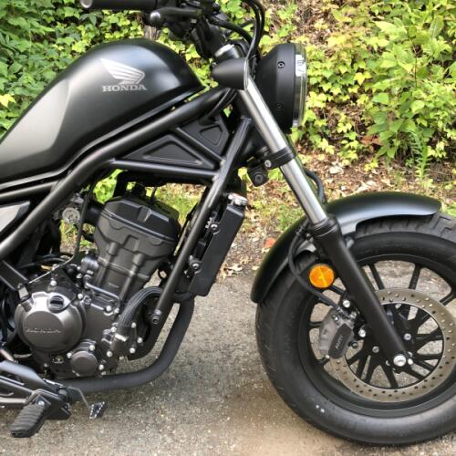 2025 Honda Rebel® 300 Matte Black Metallic thumb 3
