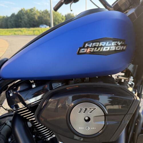 2026 Harley-Davidson® Road Glide™ Aurora Blue Denim Black Trim thumb 1