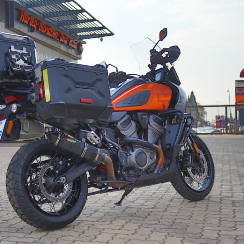 2021 Harley-Davidson® Pan America™ Special Baja Orange/Stonewashed White Pearl thumb 0