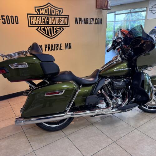 2022 Harley-Davidson® Road Glide® Limited Mineral Green Metallic thumb 1