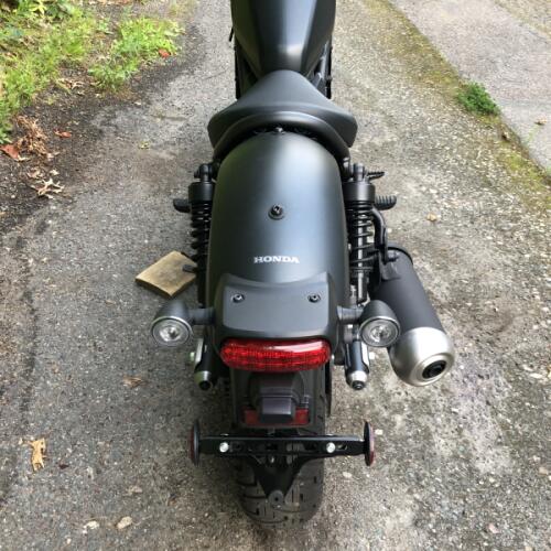 2025 Honda Rebel® 300 Matte Black Metallic thumb 1