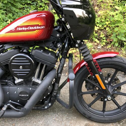 2021 Harley-Davidson® Iron 1200™ Billiard Red thumb 3