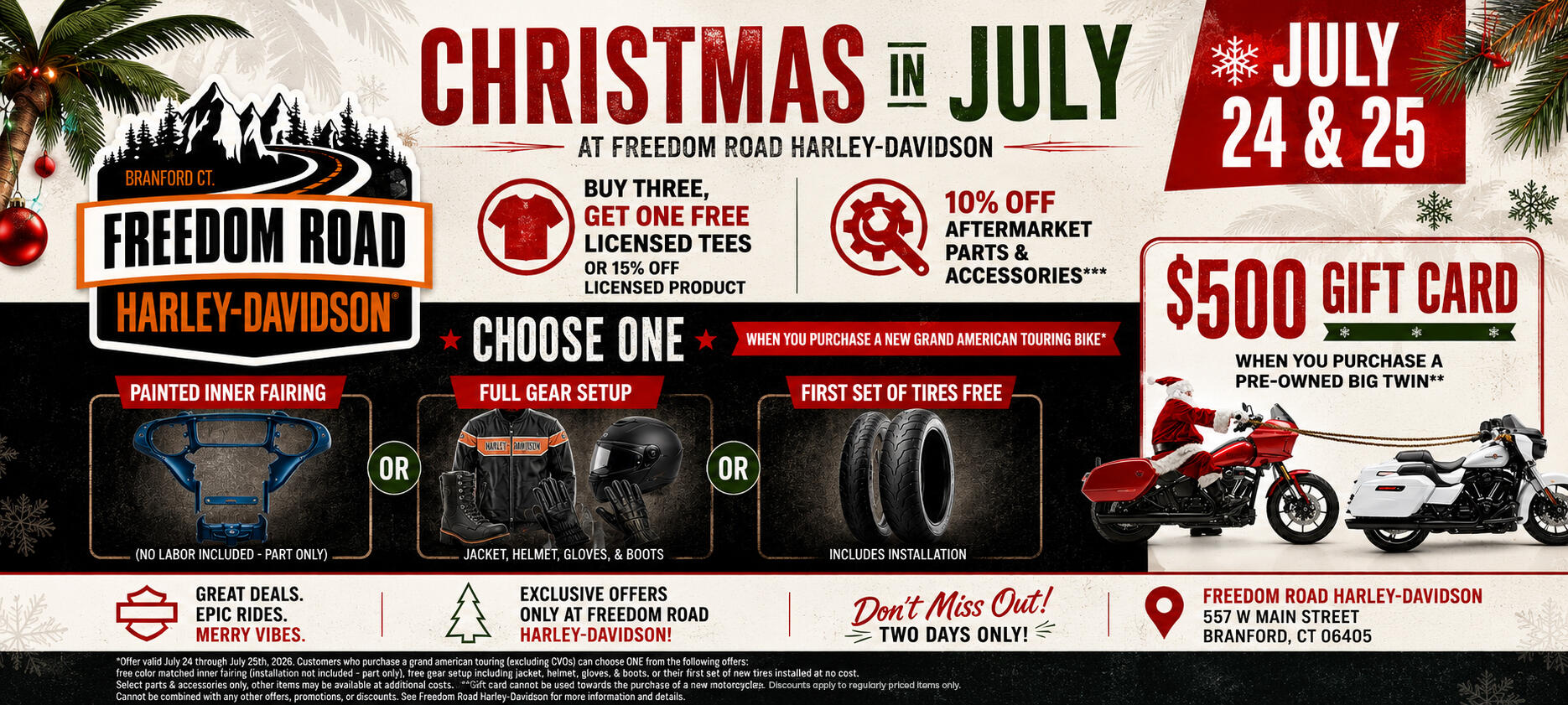 christmas in july