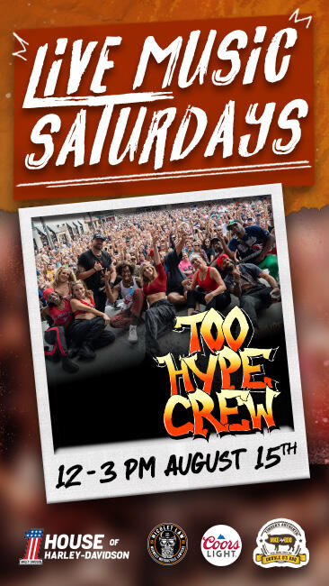 Live Music Saturdays - Too Hype Crew
