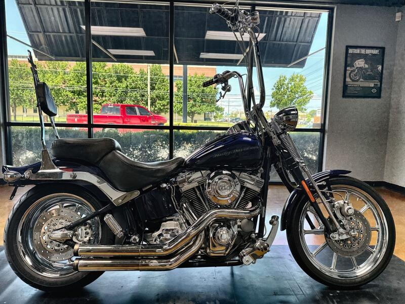 2007 Harley-Davidson® Screamin’ Eagle Softail Springer A BLUE W BLUE W/PINSTRIPE