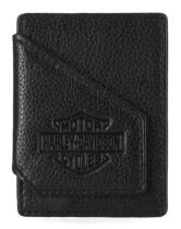 Harley-Davidson® Men's Bar & Shield Core Pebble novčanik za kartice