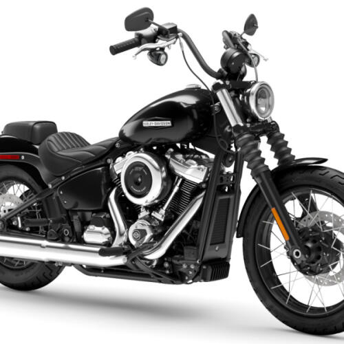 2026 Harley Davidson Street Bob in Vivid Black thumb 3
