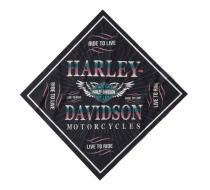 Ženska marama - bandana Ombre Harley-Davidson  - Harley Black