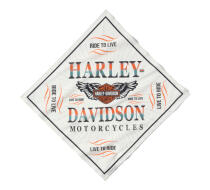 Ženska marama - bandana Ombre Harley-Davidson - Cloud Dancer