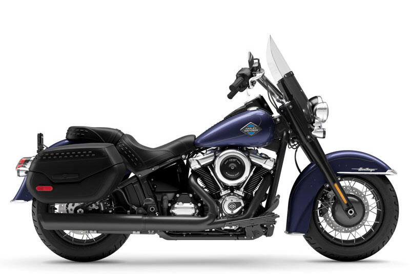 2026 Harley Davidson Heritage in Purple Abyss