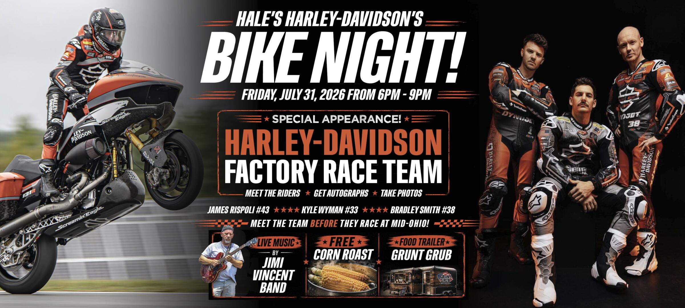 Bike Night with Factory Race Team