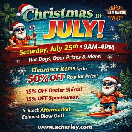 CHRISTMAS IN JULY