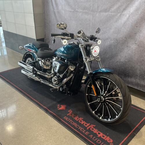 2026 Harley-Davidson® Breakout® Teal Thunder Chrome Trim thumb 3