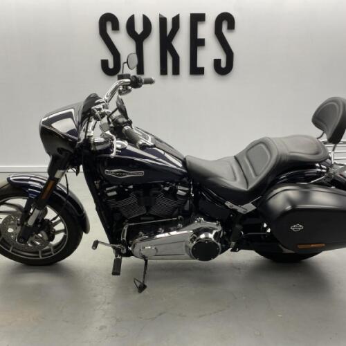 2019 Harley-Davidson FLSB Softail Sport Glide in Midnight Blue thumb 0