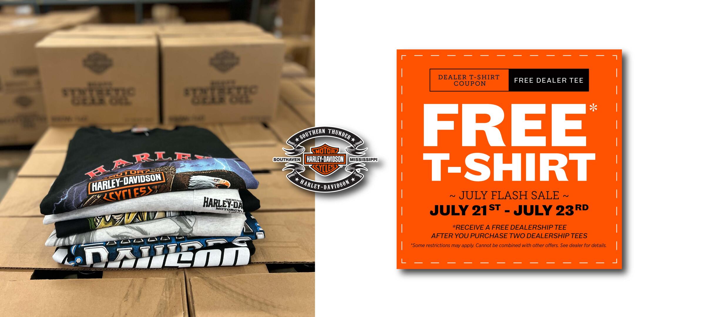 T-shirt Flash Sale!