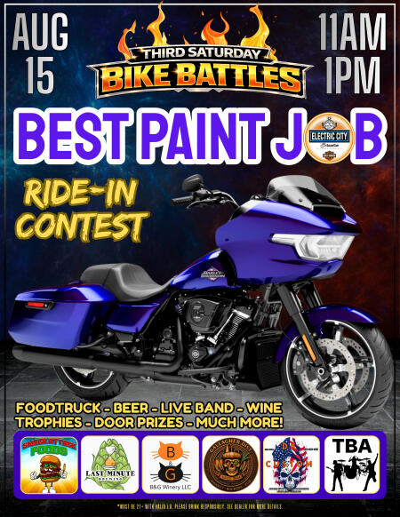 Best Custom Paint Job: Third Saturday Bike Battles