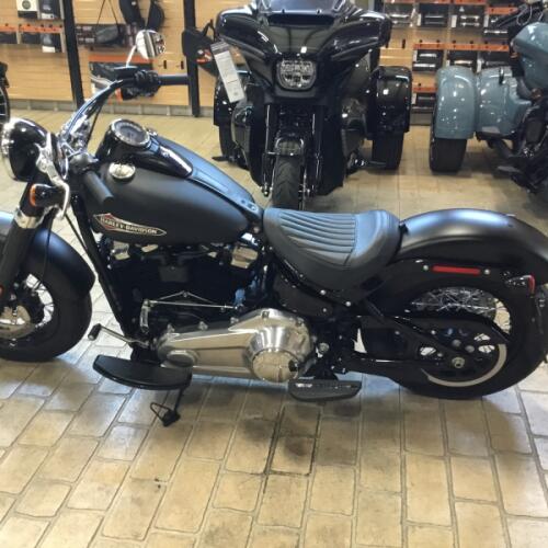 2020 Harley-Davidson® Softail Slim® Black Denim thumb 1