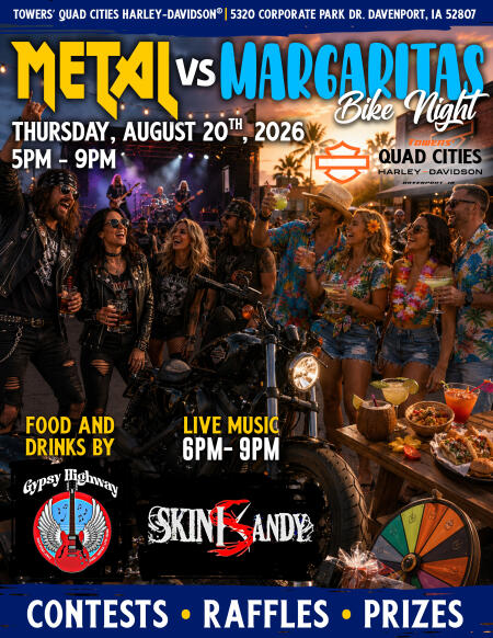 Metal vs Margaritas Bike Night
