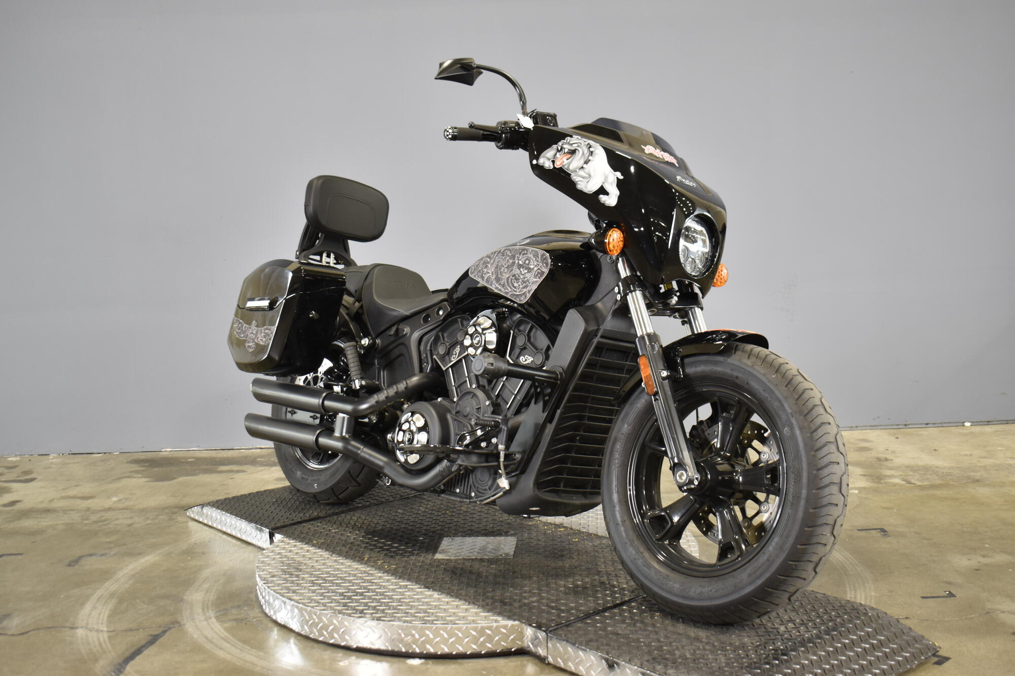 2021 Indian Motorcycle Scout® midnight blue, photo 2