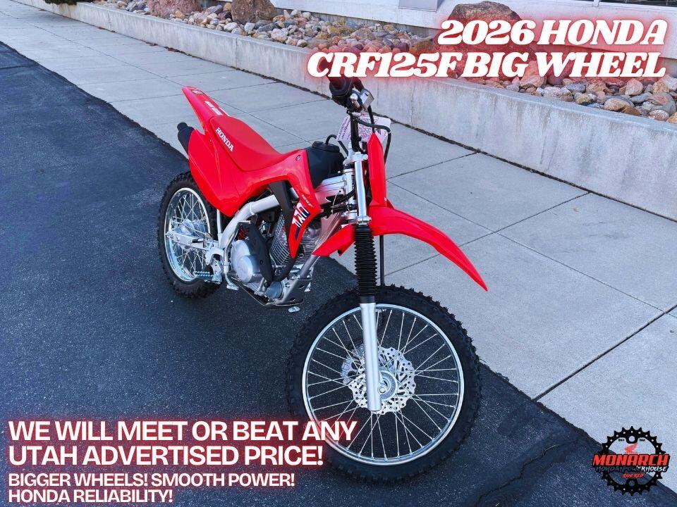 2026 Honda CRF125F Big Wheel