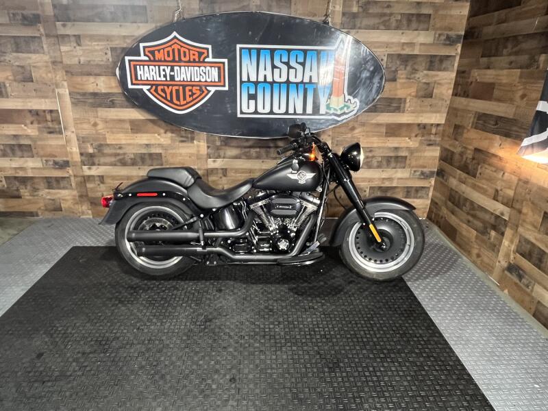 2016 Harley-Davidson® Fat Boy® S Black Denim