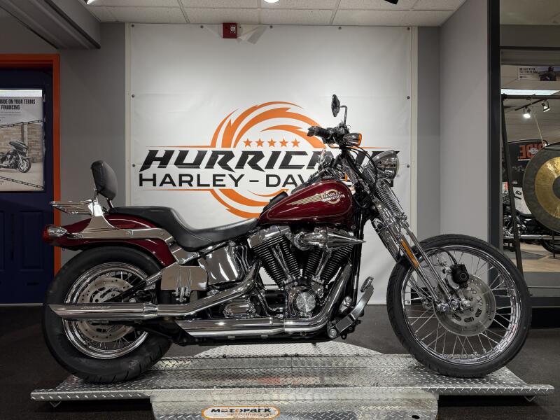 2005 Springer Softail LAVA RED W/PINSTRIPE
