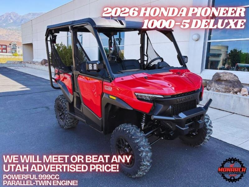 2026 Honda Pioneer 1000-5 Deluxe