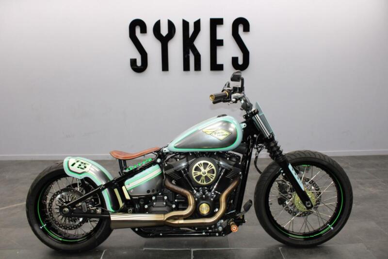 2018 Harley-Davidson FXBB Softail Street Bob in Custom Halle May Colours