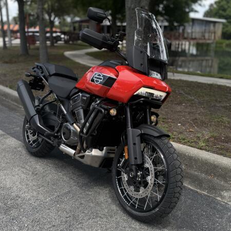2026 Harley-Davidson® Pan America® 1250 Special Blood Orange Black Cast Wheels thumb 3