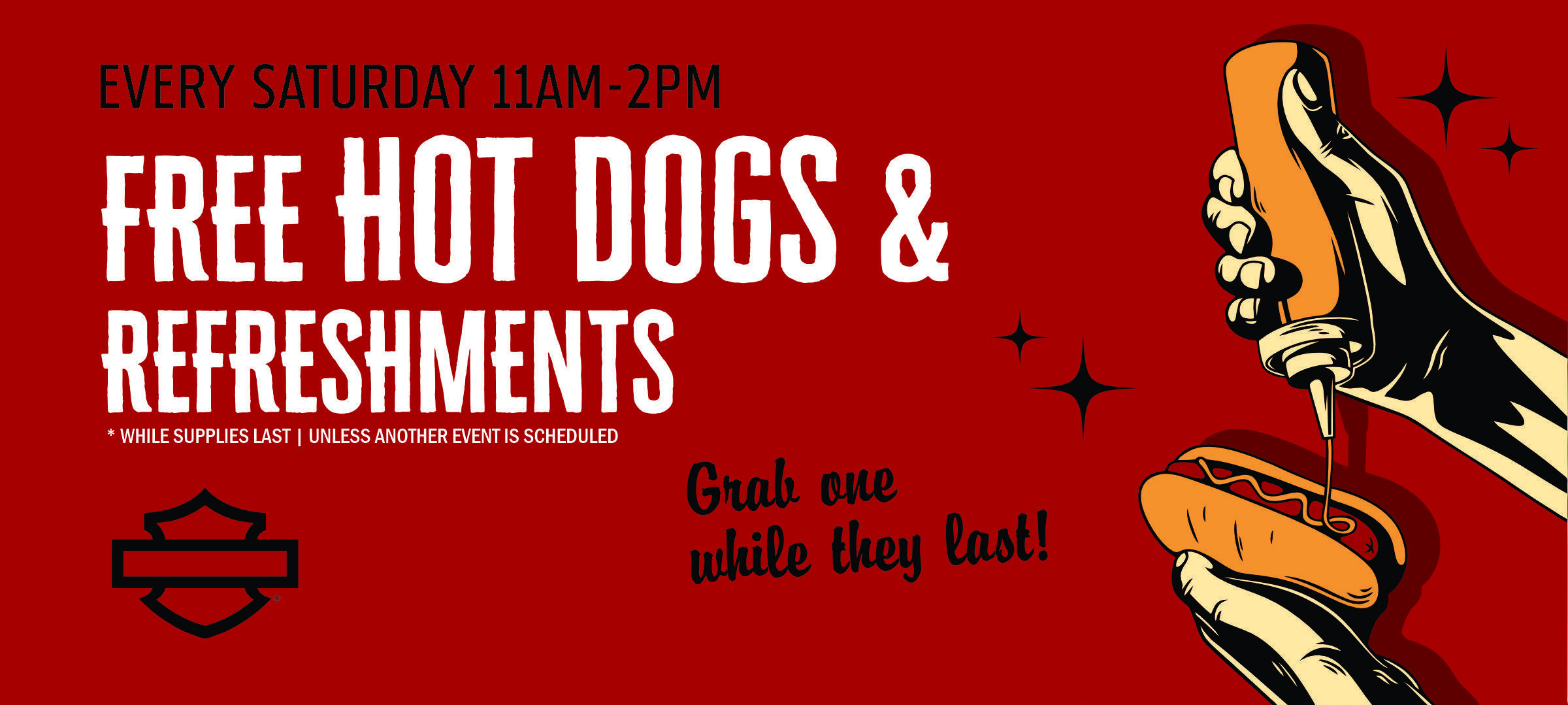 Hot Dogs Saturdays