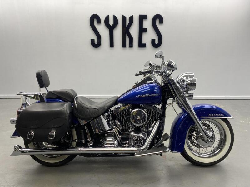 2017 Harley-Davidson FLSTN Softail Deluxe in Superior Blue