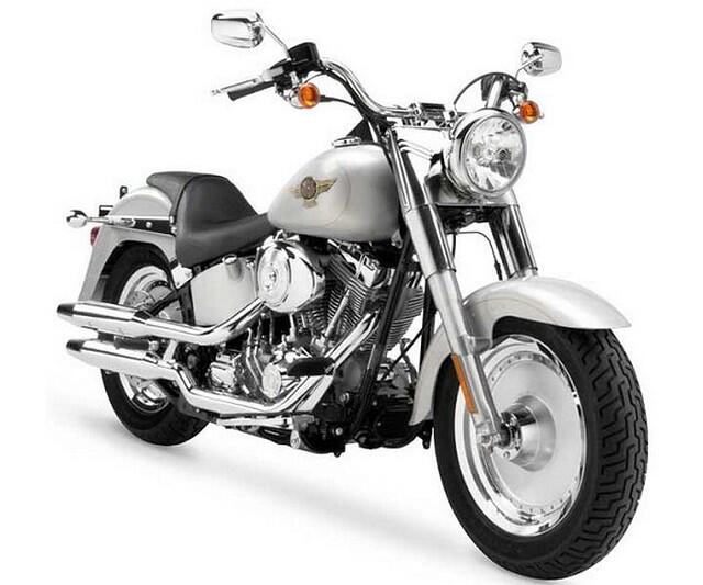 Harley-Davidson® 15th Anniversary Fat Boy 2005 FLSTFI U600-05 Brilliant Silver Pearl