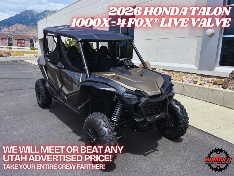 2026 Honda Talon 1000X-4 FOX® Live Valve